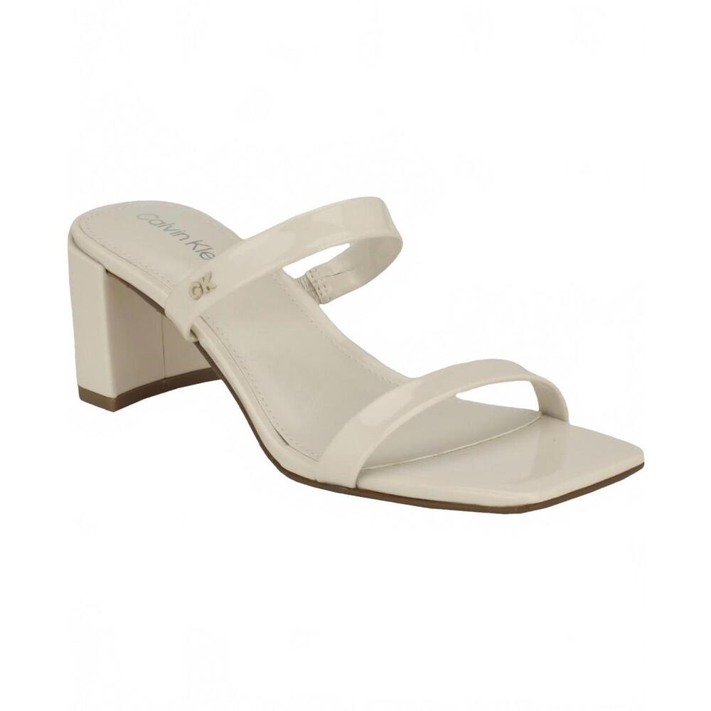 Calvin Klein Kater Women's Sandals Ivory Size 10